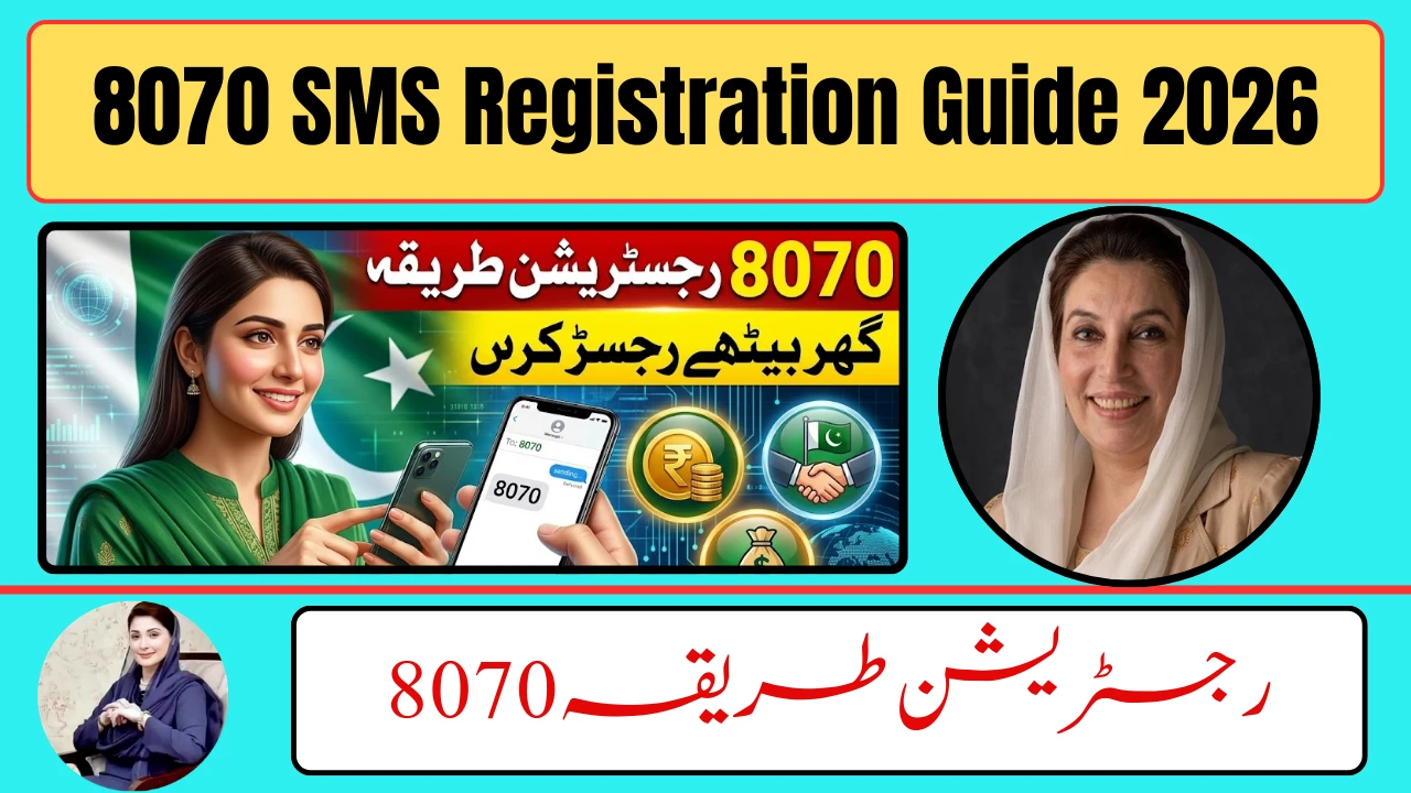 8070 SMS Registration Guide 2026