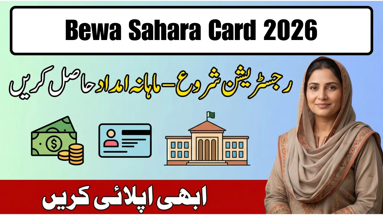 CM Punjab Bewa Sahara Card 2026 – Apply Online Now&hellip;