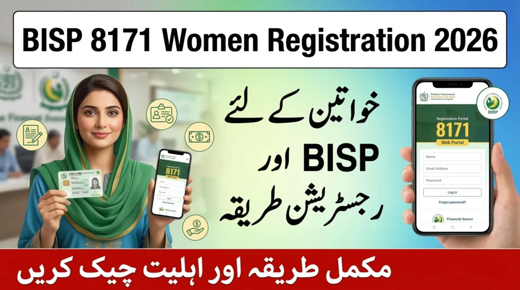 BISP 8171 Women Registration Guide