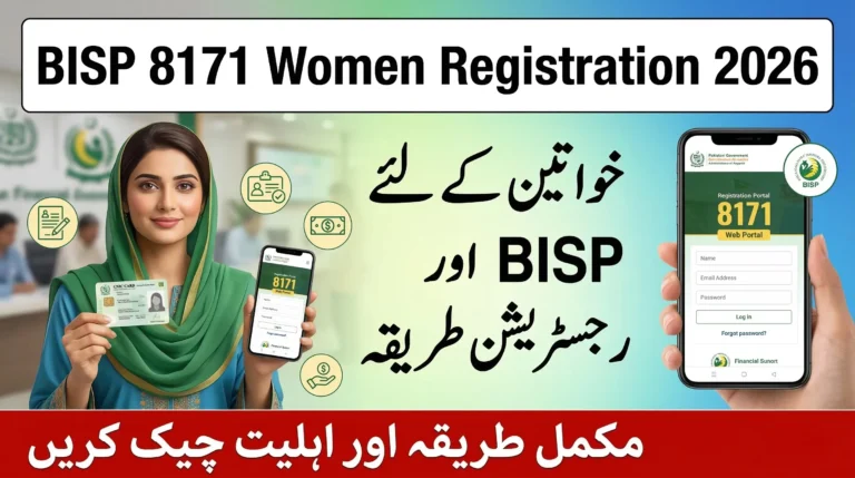 BISP 8171 Women Registration Guide