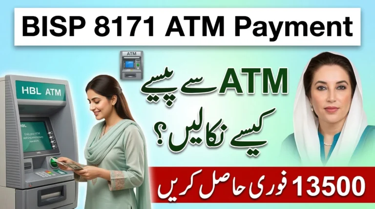 BISP 8171 ATM Withdrawal Guide – Get Your Payment Without Any Agent