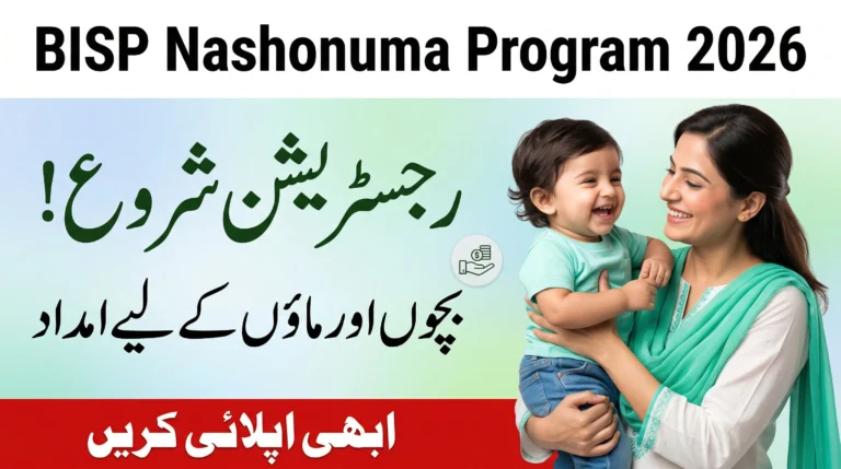 How to Register for BISP Nashonuma Program 2026 – Complete Step-by-Step Guide